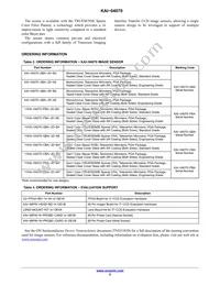 KAI-04070-QBA-JD-BA Datasheet Page 2