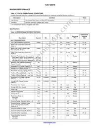 KAI-04070-QBA-JD-BA Datasheet Page 7