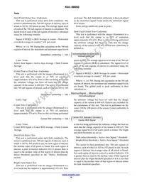KAI-08050-ABA-JP-BA Datasheet Page 16