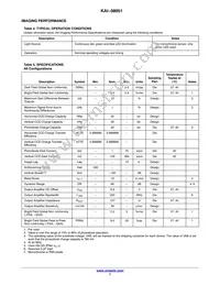 KAI-08051-FXA-JB-B2 Datasheet Page 7