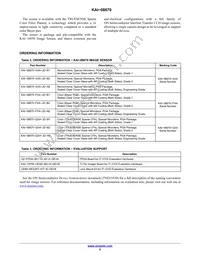 KAI-08670-QXA-JD-B1 Datasheet Page 2