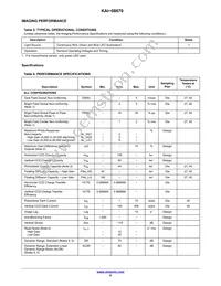 KAI-08670-QXA-JD-B1 Datasheet Page 8