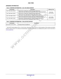 KAI-1003-ABA-CD-B2 Datasheet Page 2