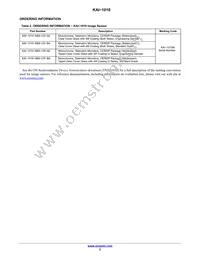 KAI-1010-ABA-CR-BA Datasheet Page 2