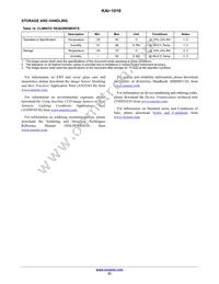 KAI-1010-ABA-CR-BA Datasheet Page 23