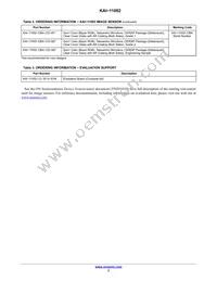 KAI-11002-AAA-CP-B2 Datasheet Page 3