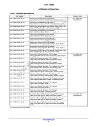 KAI-16000-AXA-JP-B2 Datasheet Page 2