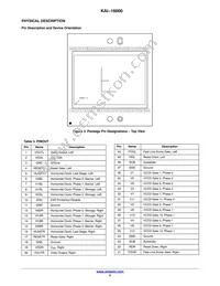 KAI-16000-AXA-JP-B2 Datasheet Page 5