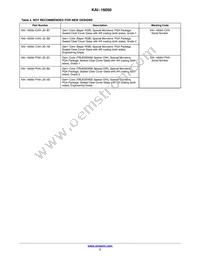 KAI-16050-QXA-JD-B1 Datasheet Page 3