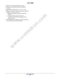 KAI-16050-QXA-JD-B1 Datasheet Page 18