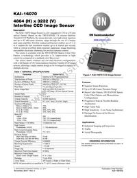 KAI-16070-AAA-JP-B1 Datasheet Cover