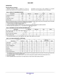 KAI-2001-ABA-CP-AE Datasheet Page 20