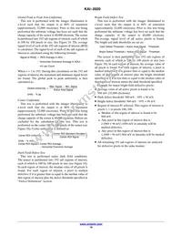 KAI-2020-FBA-CP-BA Datasheet Page 19