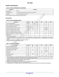 KAI-2093-ABA-CP-AE Datasheet Page 5
