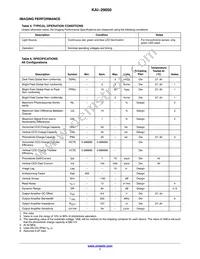 KAI-29050-AXA-JR-B2 Datasheet Page 7