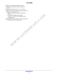 KAI-29050-AXA-JR-B2 Datasheet Page 17