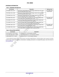 KAI-29052-QXA-JD-B1 Datasheet Page 2