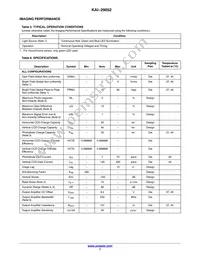 KAI-29052-QXA-JD-B1 Datasheet Page 7