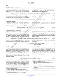 KAI-29052-QXA-JD-B1 Datasheet Page 16