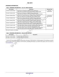 KAI-4011-ABA-CR-AE Datasheet Page 2