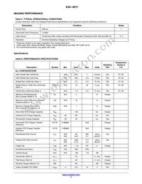 KAI-4011-ABA-CR-AE Datasheet Page 11