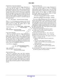 KAI-4021-CBA-CR-BA Datasheet Page 19