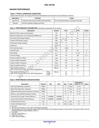 KAI-43140-QXA-JD-B1 Datasheet Page 8