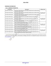 KAI-47051-AXA-JD-B2 Datasheet Page 2