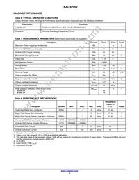 KAI-47052-AXA-JD-B1 Datasheet Page 9