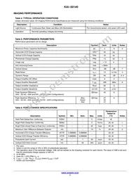 KAI-50140-FXA-JD-B1 Datasheet Page 7