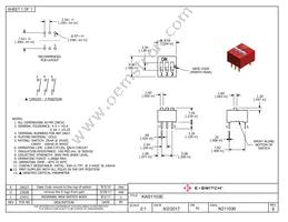 KAS1103E Datasheet Cover