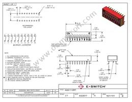 KAS1110RT Datasheet Cover