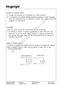 KB-A100SRW Datasheet Page 6