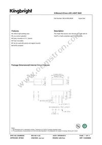 KB-A100SURKW Datasheet Cover