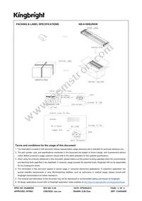 KB-A100SURKW Datasheet Page 4