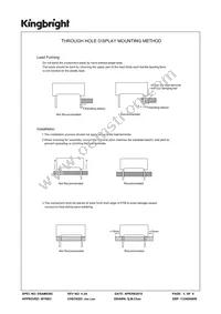 KB-A100SURKW Datasheet Page 5