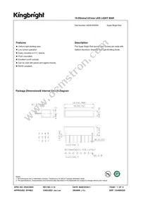 KB-B100SRW Datasheet Cover