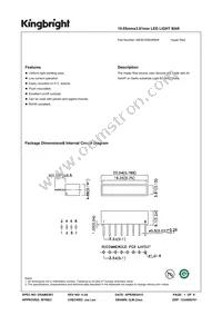 KB-B100SURKW Datasheet Cover