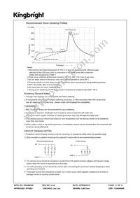 KB-E100SURKW Datasheet Page 6