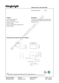 KB2400YW Datasheet Cover