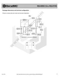 KBJ410G Datasheet Page 3