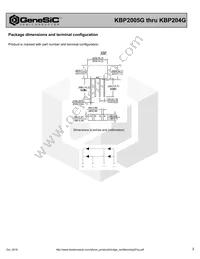 KBP204G Datasheet Page 3