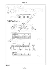 KC355WD7LP225MV01K Datasheet Page 21