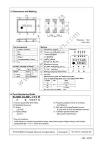 KC7050T212.500L3AEYF Datasheet Page 5