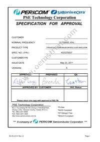 KD3270037 Datasheet Cover