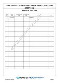 KD3270046Z Datasheet Page 2