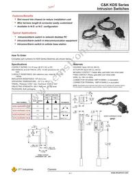 KDS3302RSWC12CB Datasheet Cover