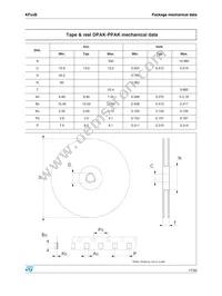 KF15BDT-TR Datasheet Page 17