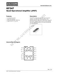 KF347 Datasheet Cover