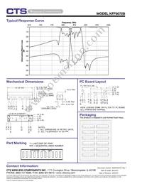 KFF6075B Datasheet Page 2